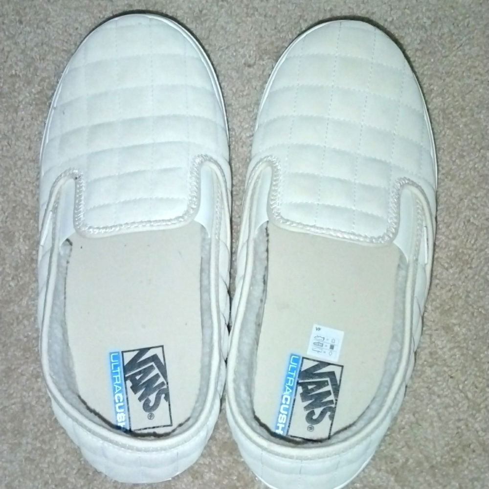 Vans ultra Cush slip on shoes faux